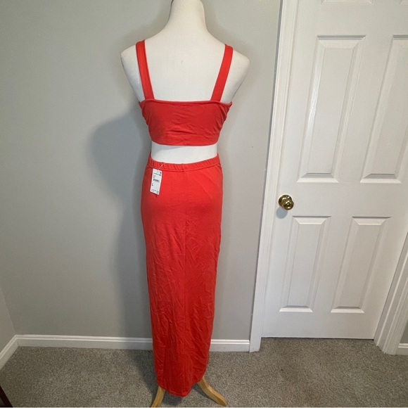 FRAICHE by J Maxi Dress and in Coral M - Picture 3 of 8